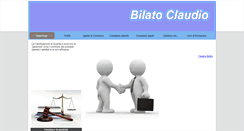Desktop Screenshot of bilatoclaudio.it